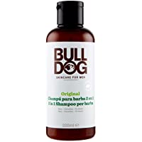Los mejores  - BULL DOG champú para barba 2 en 1 dosificador 200 ml